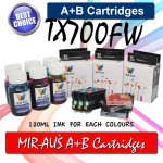 Riutilizzabili cartuccia inchiostro EPSON TX700W 82N