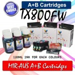 Riutilizzabili cartuccia inchiostro EPSON TX800FW 82N
