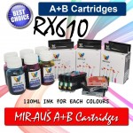 Recargables de cartuchos de tinta EPSON RX610