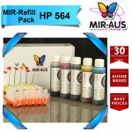 Cartouche d'encre rechargeables HP 564 5 cartrudges