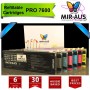 القابلة لإعادة الملء خراطيش إبرة الفونوغراف Epson 7600 برو