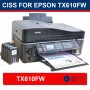 CISS FÜR EPSON TX600FW 73 N FLY-V