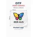 DTF Print Service Pocket Logo
