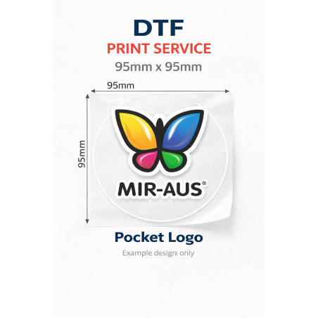 DTF Print Service Pocket Logo