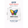 DTF Print Service Pocket Logo
