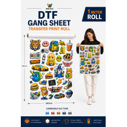 DTF Print Service gang sheet