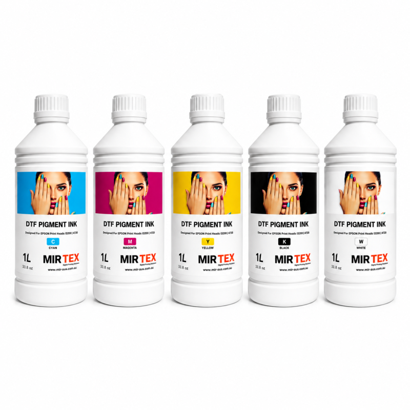 DTF WCMYK inks