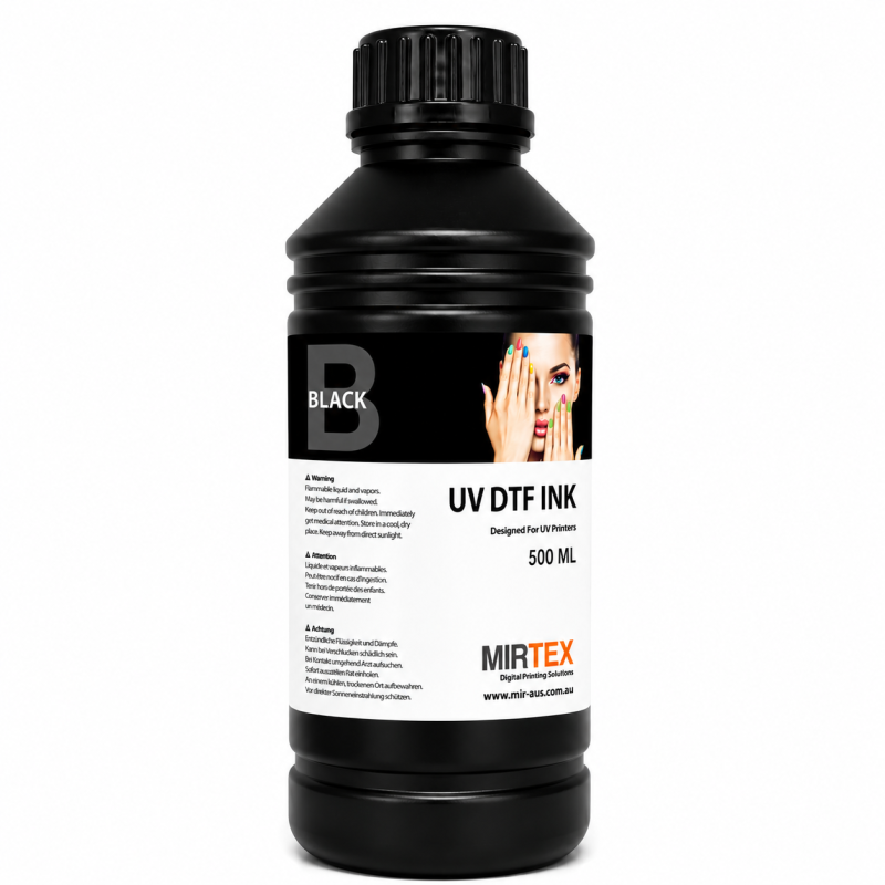 UV Black Ink 500ml for UV printers