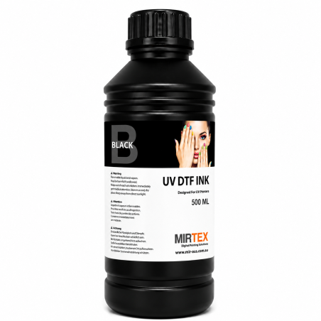 UV Black Ink 500ml for UV printers