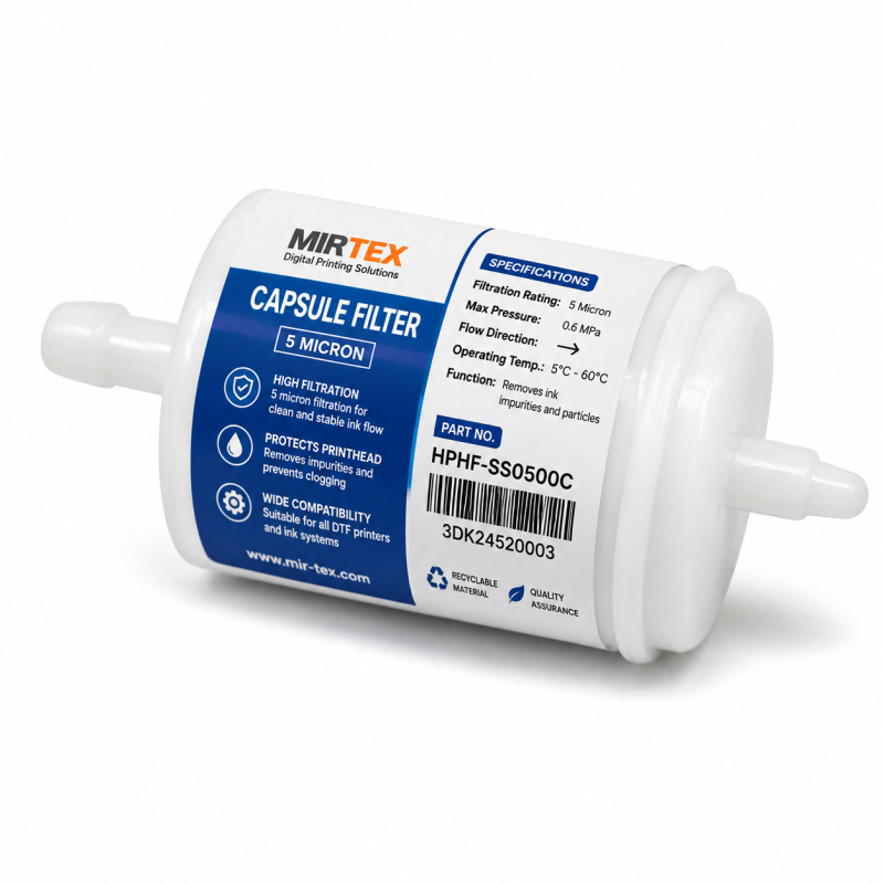 Filter 5 Micron for DTF Printers CMYK Ink