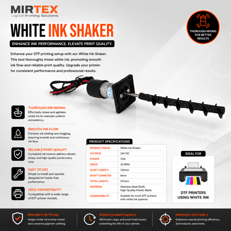 DTF Printer White Ink Shaker