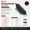 White Ink Circulation Splitter for UV
