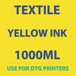 Textile YELLOW Ink 1000ml for DTG printers