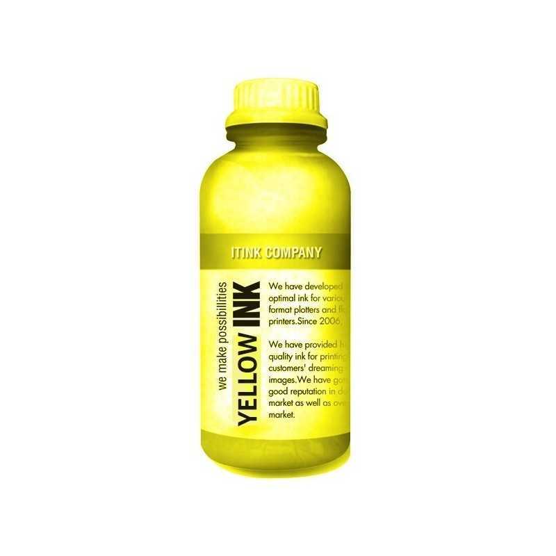 Têxtil 1000ml de tinta amarelo para impressoras DTG Têxtil 1000ml de tinta amarelo para impressoras DTG