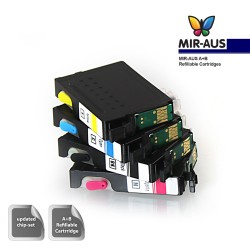A+B Empty Refillable ink cartridge for Epson WorkForce 633