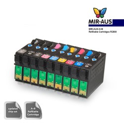 Refillable ink cartridge EPSON R2880 9 colours