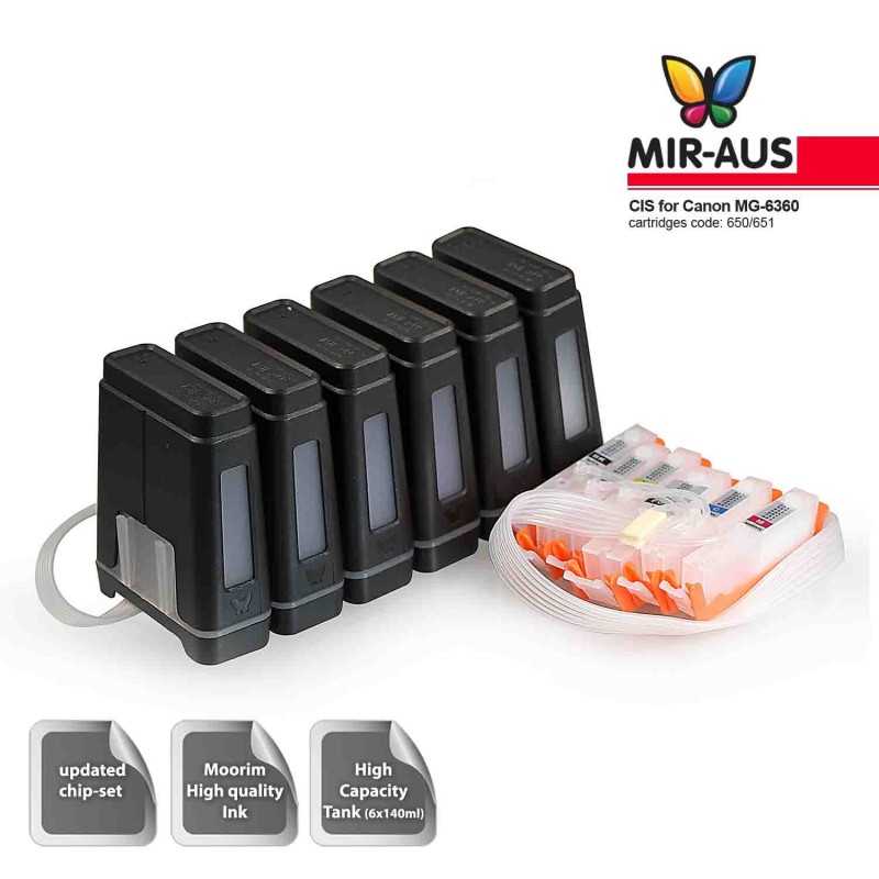 Ink Supply System Ciss for Canon MG-6360