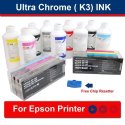 Ultra encre pour les imprimantes de Format large commande 1set + 8 x 1 litre