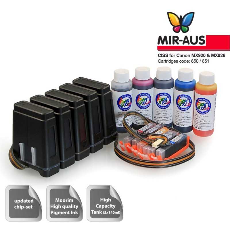 Ink Supply System Ciss for Canon MX920 and MX926