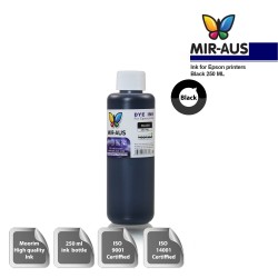 Black refillable ink 250ml for epson printers