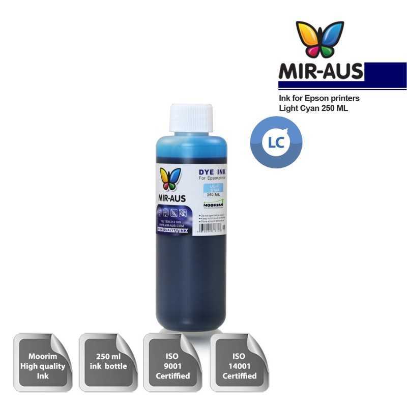 light cyan refillable ink 250ml for epson printers