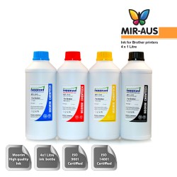 1 Litre 4 colours ink for Brother printers