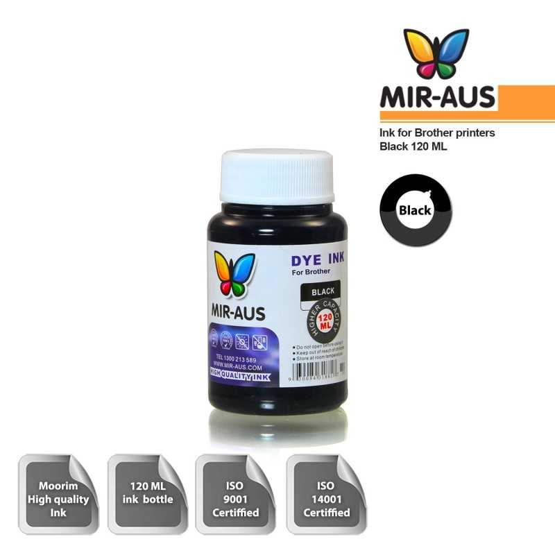 120ml Black ink for Brother printers