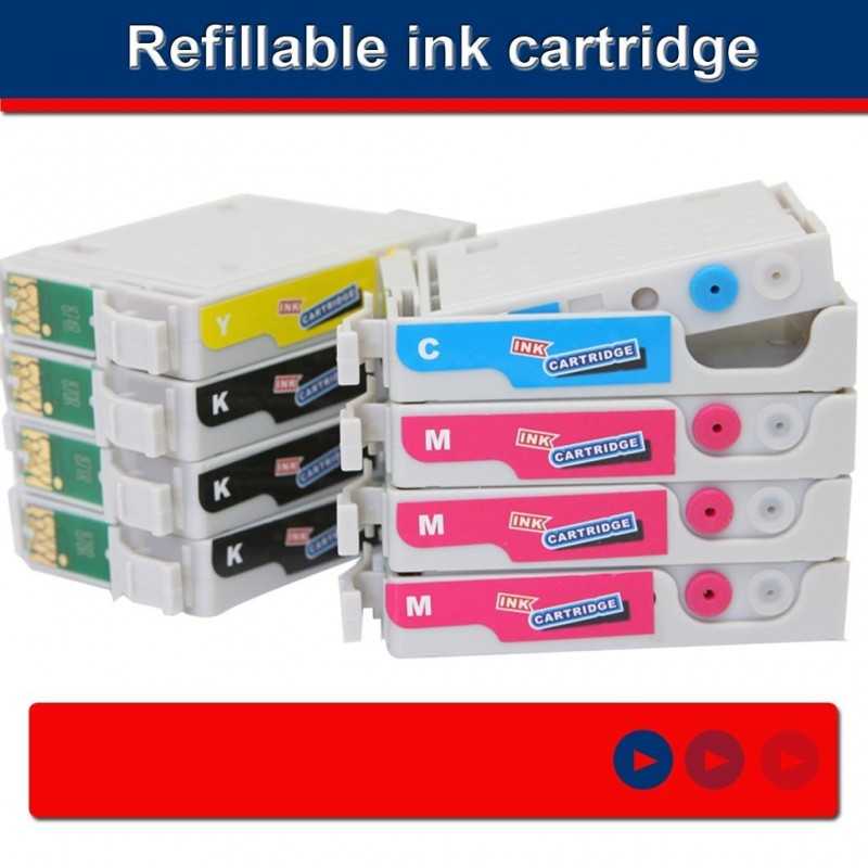 Refillable ink cartridge for EPSON R1900 