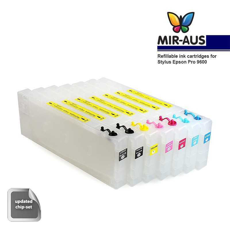 Cartucce ricaricabili per Stylus Epson Pro 9600 Cartucce ricaricabili per Stylus Epson Pro 9600