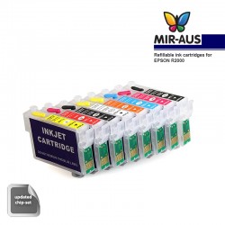 Refillable ink cartridge for EPSON R2000