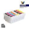 Refillable ink cartridge for EPSON R2000