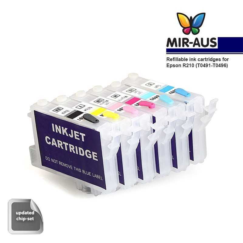 Refillable ink cartridge T0491-T0496