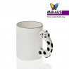 Snow Leopard handle mug