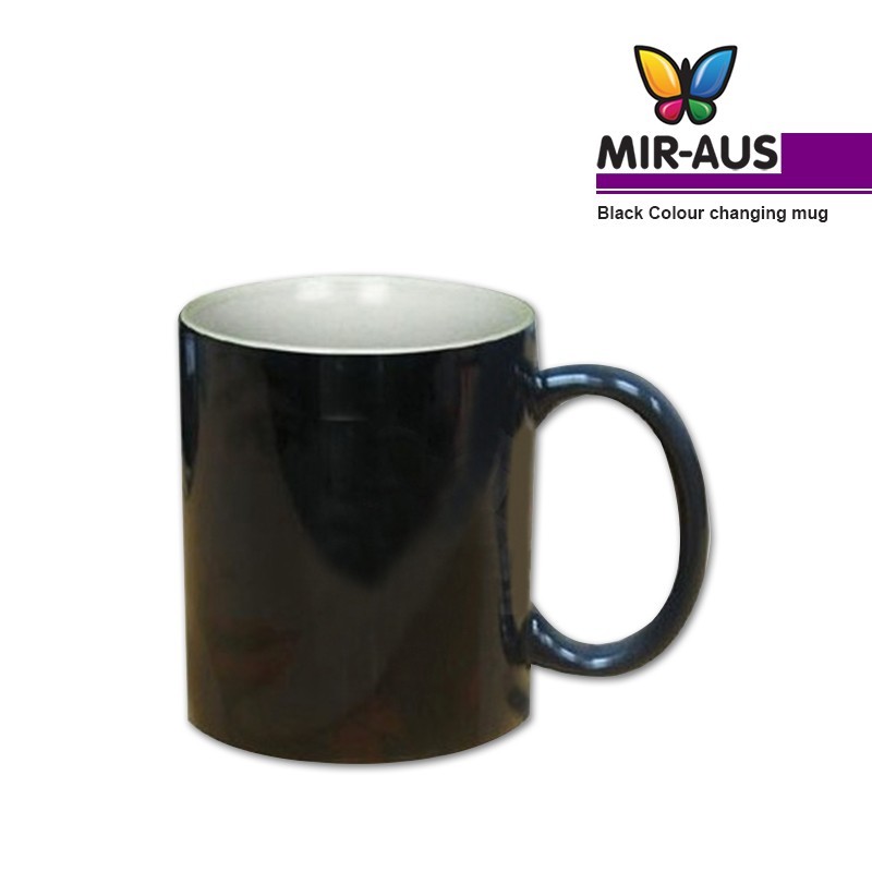 Black Colour changing mug