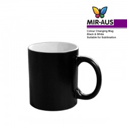 Black Colour changing mug