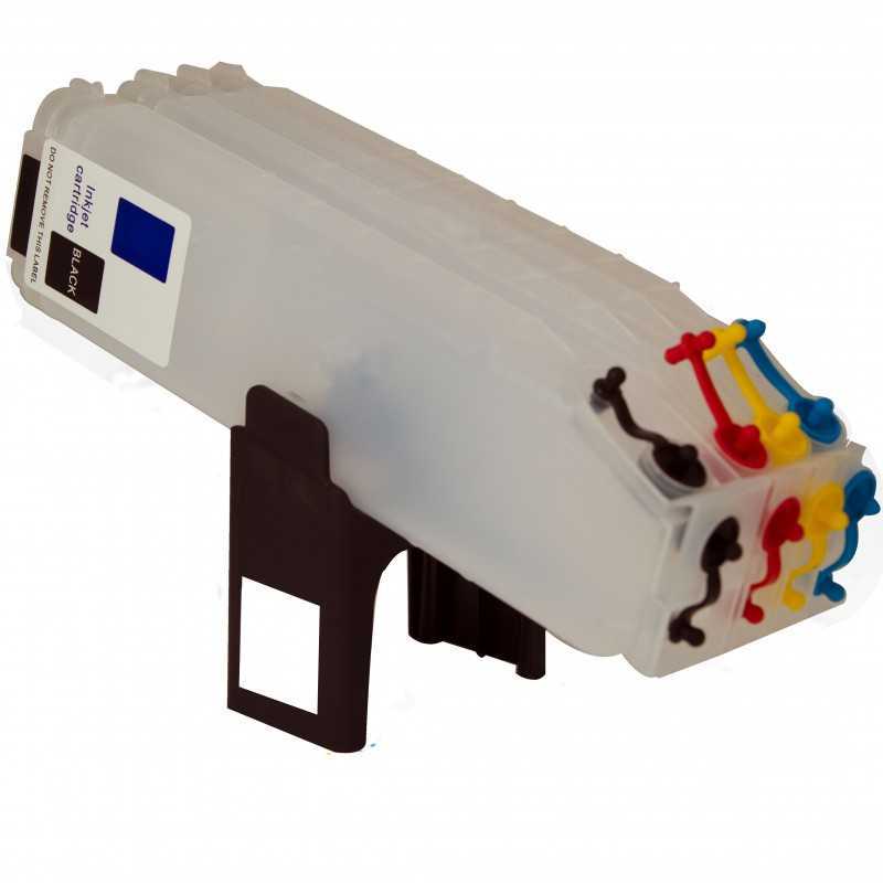 Refillable cartridge for HP PRO 8500 8000