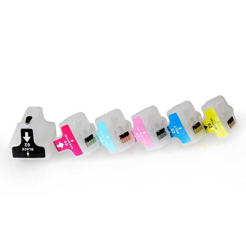 CARTUCHO RECARREGÁVEL PARA HP 02, HP02 CARTUCHO RECARREGÁVEL PARA HP 02, HP02