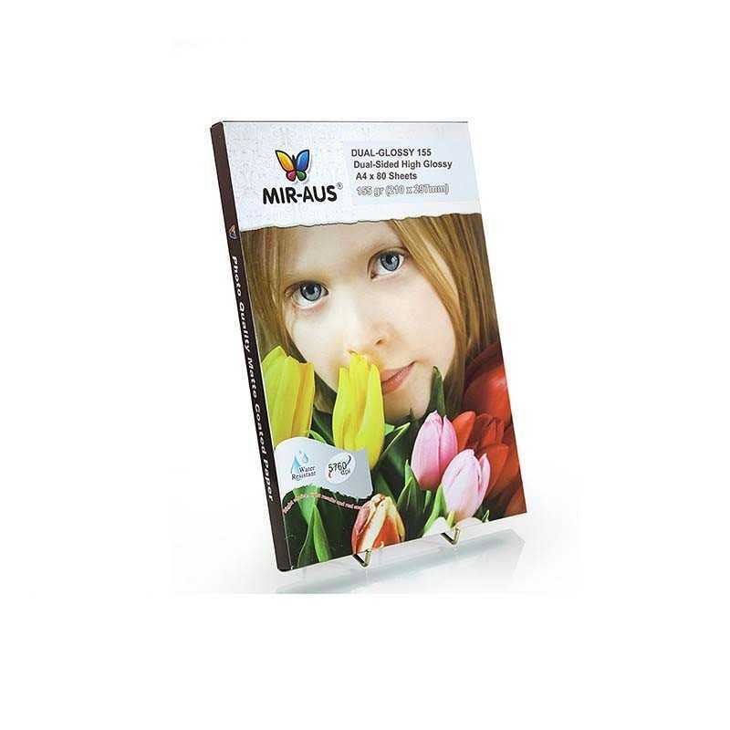 Hojas de doble cara alta brillante papel 80 155G A4 Hojas de doble cara alta brillante papel 80 155G A4