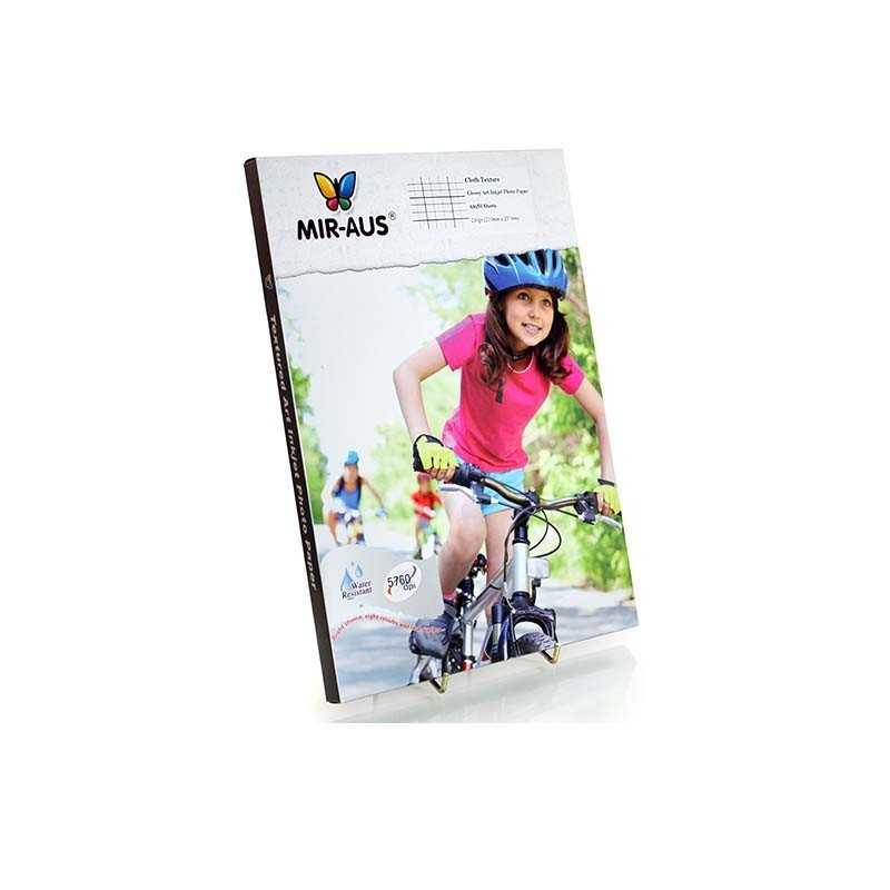 מרקם בד נייר צילום להזרקת דיו מבריק של אמנות מרקם בד נייר צילום להזרקת דיו מבריק של אמנות