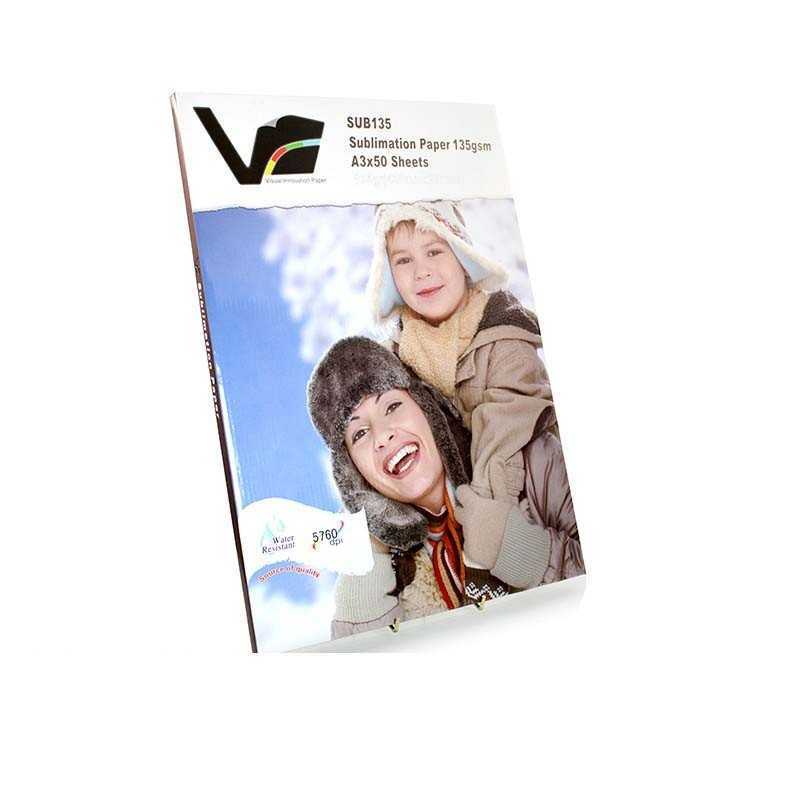 Taille visuelle de l'Innovation Sublimation papier A3 - 50 feuilles Taille visuelle de l'Innovation Sublimation papier A3 - 50 feuilles