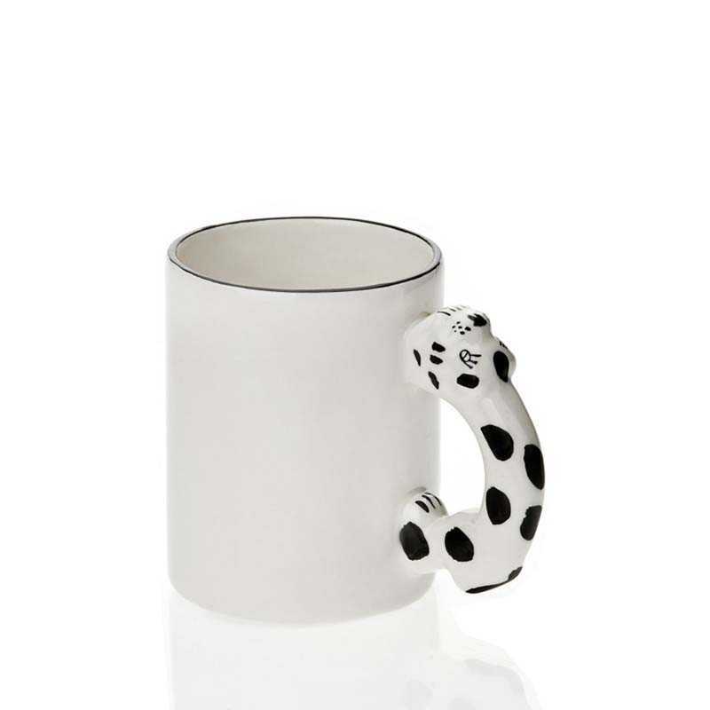 Taza de mango de Snow Leopard Taza de mango de Snow Leopard