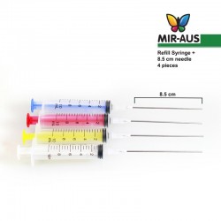 Syringe and 8.5 cm Needle for filling