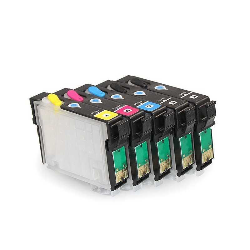 Refillable ink cartridge for Epson T30