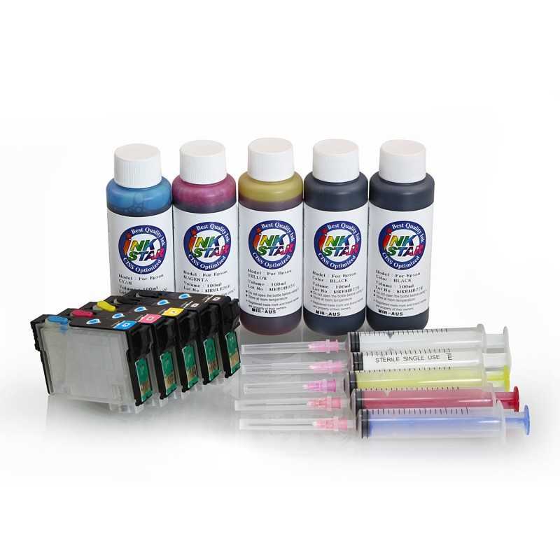 Refillable ink cartridges for Epson T30