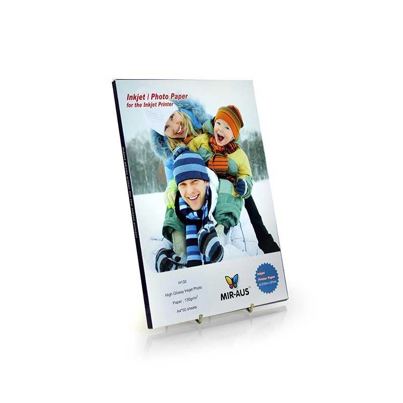 A4 130 G alta brillante Inkjet Photo Paper A4 130 G alta brillante Inkjet Photo Paper