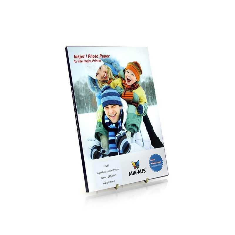 A4 260 G alta brillante Inkjet Photo Paper A4 260 G alta brillante Inkjet Photo Paper