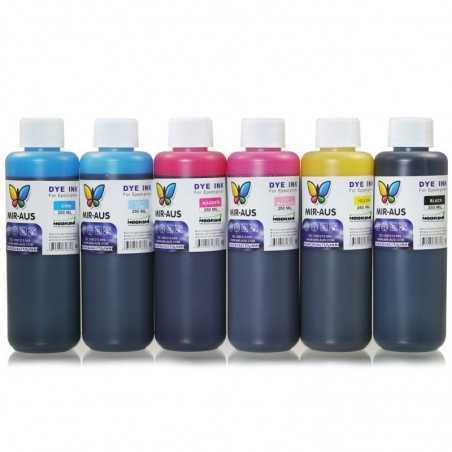 refillable Dye ink 6x250ml for epson printers