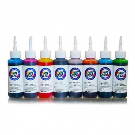 100 ml For Canon refill dye ink for pro 8500 9000 I9950 8 colours