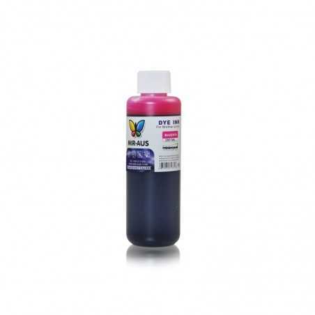 Magenta refillable dye ink 250ml for Brother printers