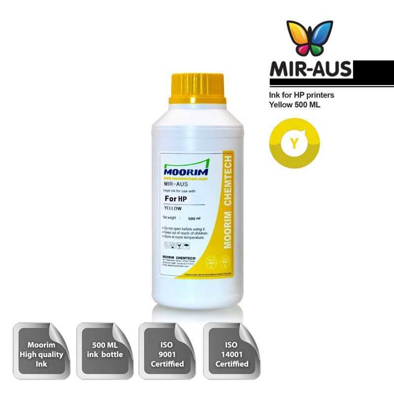 500 ml Yellow dye ink for HP printers